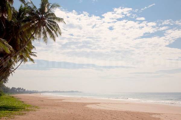 the beach in front of Dalip