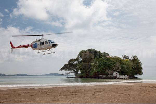 taprobane helicopter