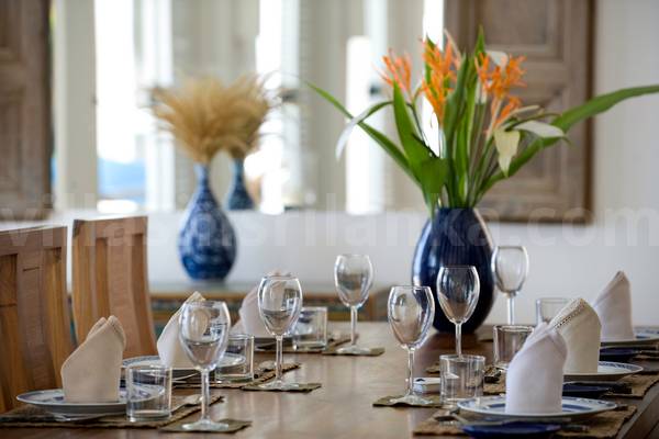 sri villas dining